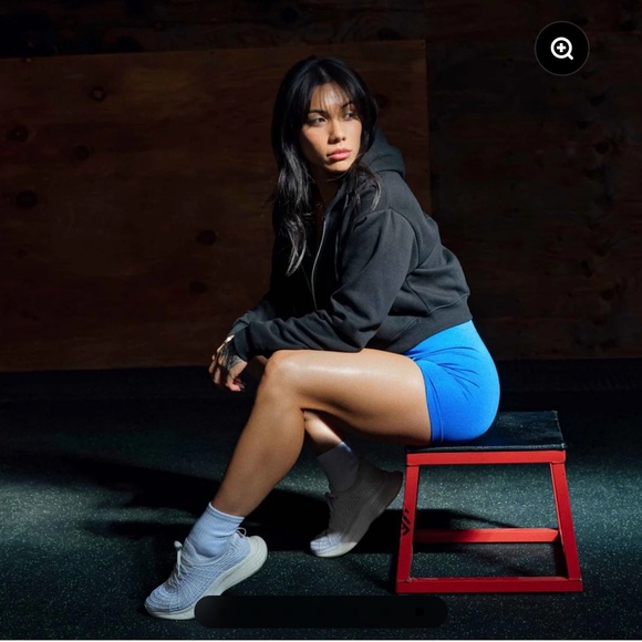 Gymreaper INFINITY SHORTS- Electric Blue - Picture 7 of 7